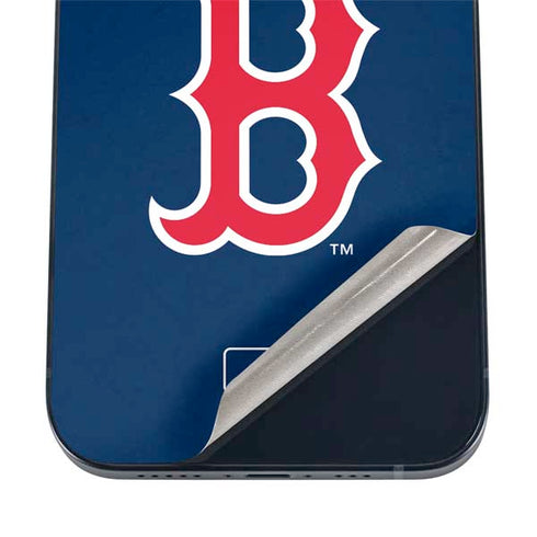 MLB Boston Red Sox - Solid Distressed iPhone 17 Pro Skin